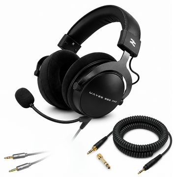 Talomen W550x | Studio-Monitor-Kopfhörer mit Mikrofon-Set