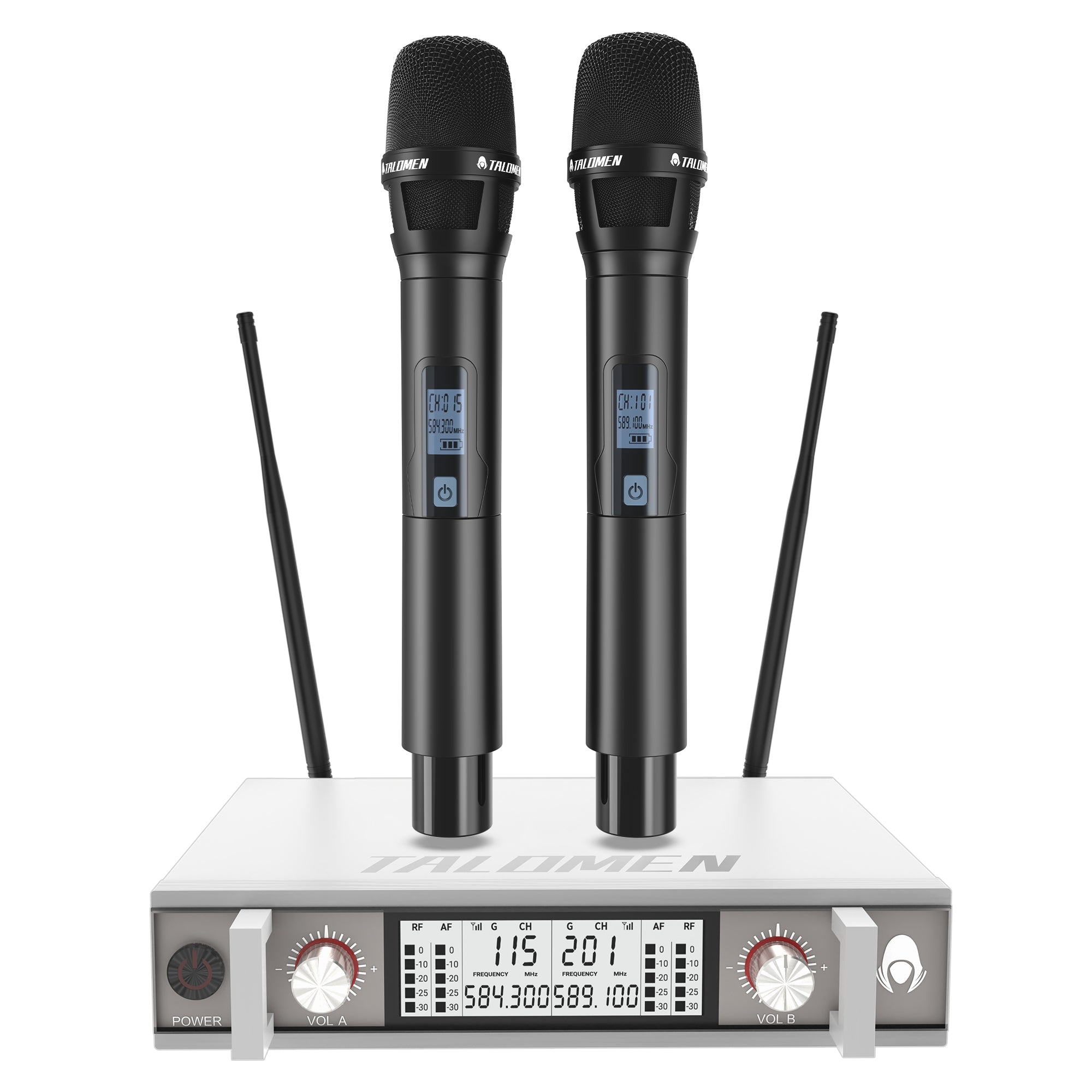 Talomen K120 | Sistema microfonico wireless UHF professionale
